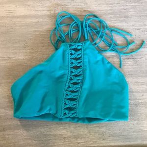 Brand new size small Mikoh halter bikini top
